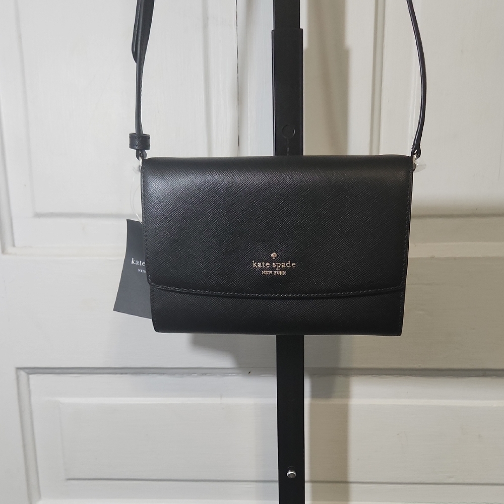 Kate Spade Black Crossbody Bag with Sophisticated Design